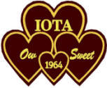 Iota Sweetheart 4 Hearts, originally designed by University Apparel, Inc.