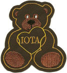 Iota Sweetheart: Teddy Bear w/ heart #042110